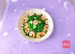 Illustration of how to make fried leeks with shrimps 15