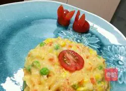 Illustration of how to make Ice Fire Mashed Potatoes (Ice Corn Mashed Potatoes Baked Mashed Potatoes) 7