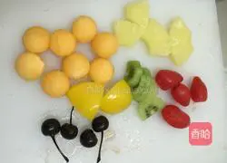 How to make cantaloupe chocolate cake Illustration 4