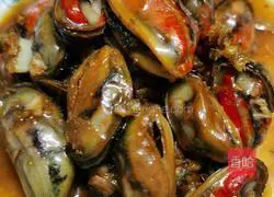 Illustration of how to make stir-fried mussels 5