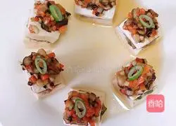 Illustration of how to make tofu auspicious box 12