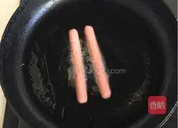 Illustration of street grilled cold noodles 3