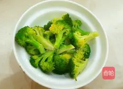 Illustration of how to make fried shrimps with broccoli 5