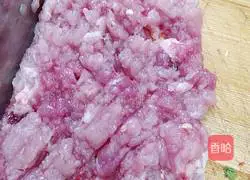 Illustration of how to make eggplant and fried meat 3