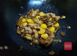 Illustration of how to cook chestnut and bullfrog 7