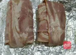 Illustration of how to make bacon mashed potato rolls 8