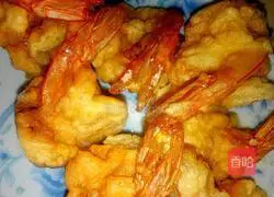 Illustration of how to make fried anchovy shrimp balls 4