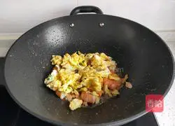 #Northeast#Illustration of how to make scrambled eggs with shrimps 7