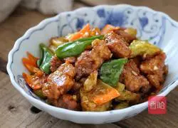 Illustration of how to make Northeastern eggplant meat slices 12