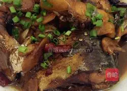 Illustration of braised mackerel recipe 9