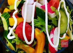 Vegetable salad recipe 14