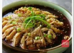 Illustration of how to make spicy chicken with saliva 12