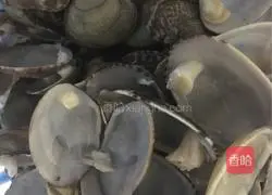 Illustration of the recipe of small seafood in fish sauce 2