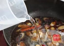 Illustration of braised duck intestines 5