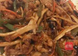 Illustration of how to make sweet and sour fish-flavored shredded pork 6