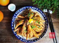 Fruit creative dish-fresh orange chicken feet recipe 18