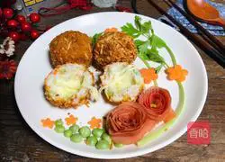 Cheese Fish Ball Recipe Illustration 10