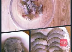 Illustration of how to make yogurt, mashed potato and shrimp balls 2