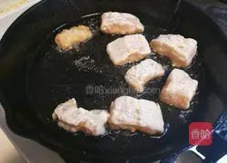 Pan-fried pangasius Illustration of how to make blocks 10