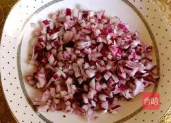 Illustration of how to make scallion mashed potato cakes 2