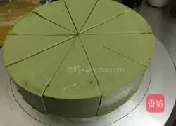 Red Bean Matcha Mousse Recipe Illustration 10