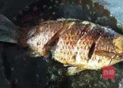 Illustration of how to make pepper fish 6