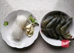 [Lantern Festival on the 15th day of the first lunar month] Illustration of steamed prawns with garlic vermicelli 1