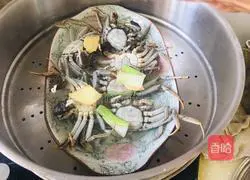 Illustration of how to make steamed rice field crab 4