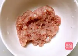 Glutinous rice Illustration of how to make meatballs 2