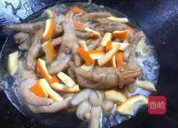 Fruit creative dish-fresh orange chicken feet recipe 12