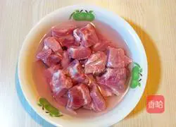 tomato Illustration of how to make sauced pork ribs 2