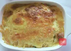 Cheese Baked Apple Mashed Potatoes Recipe Illustration 9