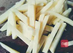 Illustration of homemade French fries 1