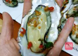 Illustration of how to make steamed oysters (including sauce) 7