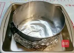 Illustration of how to make matcha mousse cake 2