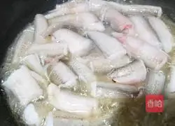 Illustration of how to make braised fish in soy sauce 2