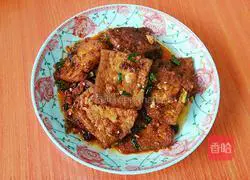 Illustration of Braised Homemade Tofu 7