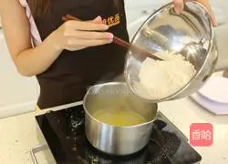 Illustration of how to make custard puffs 3