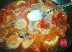 Corn Tomato Fish Recipe Illustration 11