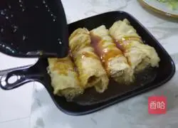 Illustration of how to make steamed cabbage rolls 13