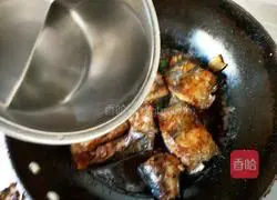 Illustration of braised mackerel tofu recipe 7