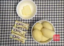 Illustration of how to make milky mashed potatoes 1