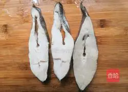 Illustration of how to make pan-fried cod 1