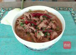 Illustration of how to make boiled beef slices 14