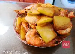 Illustration of how to make fried winter melon with shrimps 8