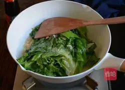 Illustration of how to make lettuce with oyster sauce 6