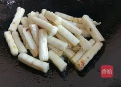 Illustration of how to make crab fried rice cake 6