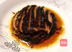 Illustration of how to make pork with pickles and vegetables 16