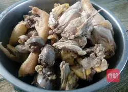 Illustration of how to make chicken stewed with mushrooms 4