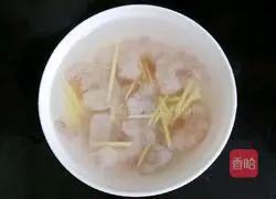 Illustration of how to make shrimp radish cake (baby food supplement) 2